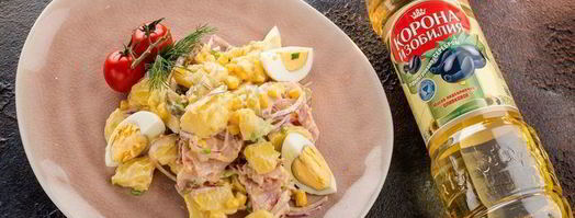 немецкий картофельный салат с домашним майонезом. Шаг 10