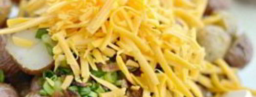 салат из картофеля и бекона. Шаг 5