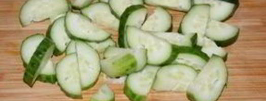 салат из картофеля и огурцов. Шаг 5