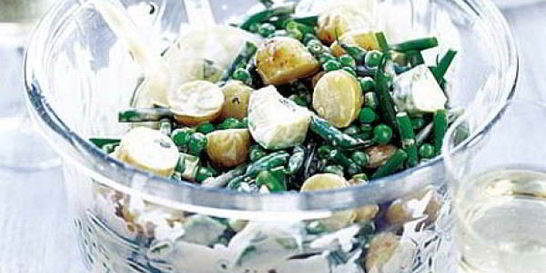 Салат из картофеля