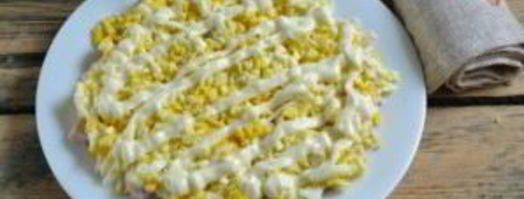 салат с картофельной стружкой. Шаг 6