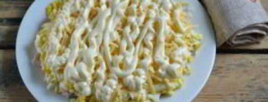 салат с картофельной стружкой. Шаг 7