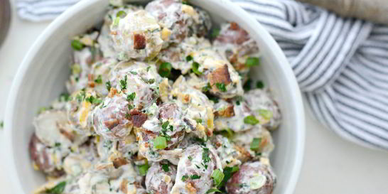 Салат с картошкой