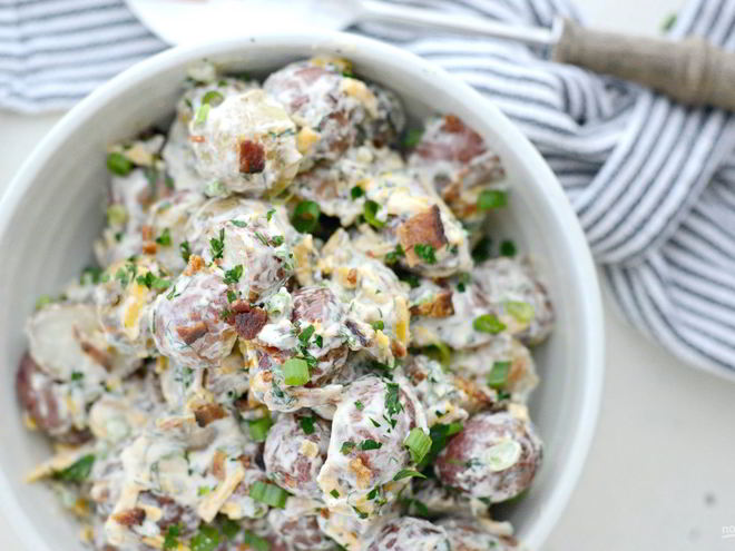 Рецепт салата с картошкой