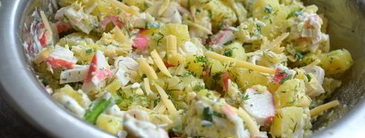 салат с картошкой. Шаг 10