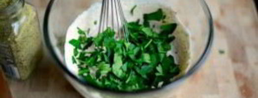 салат с запеченным картофелем. Шаг 11