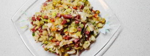 шварцвальдский картофельный салат. Шаг 8