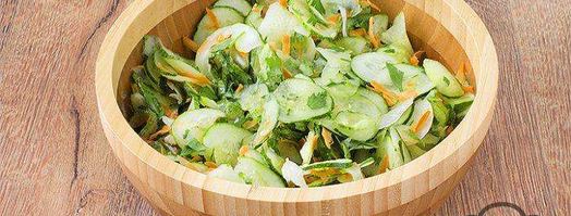 консервированный салат из огурцов. Шаг 3