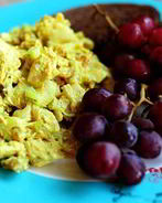 Куриный салат с пастой