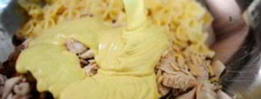 куриный салат с пастой. Шаг 4