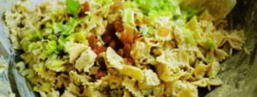 куриный салат с пастой. Шаг 5