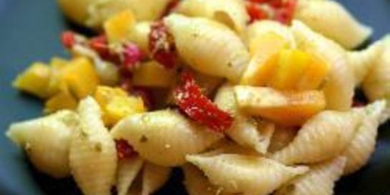 Макаронный салат со сладким перцем