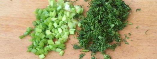 мясной салат с редисом. Шаг 4