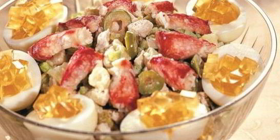 Французский салат Оливье