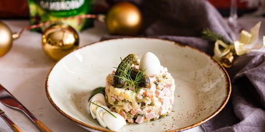Новогодний оливье
