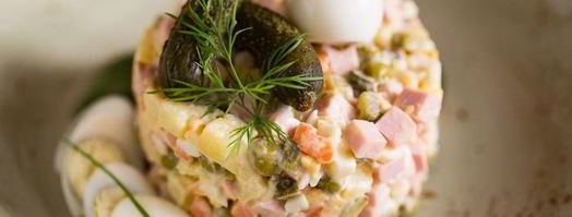 новогодний оливье. Шаг 4