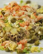 Оливье без майонеза