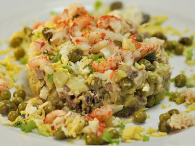 Рецепт оливье без майонеза