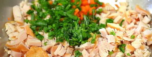 оливье копченый. Шаг 7