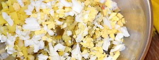 оливье копченый. Шаг 10