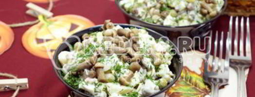 оливье на хэллоуин. Шаг 8