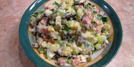 Оливье, просто оливье