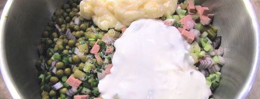 оливье, просто оливье. Шаг 5