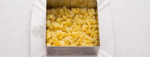 оливье с курицей. Шаг 4