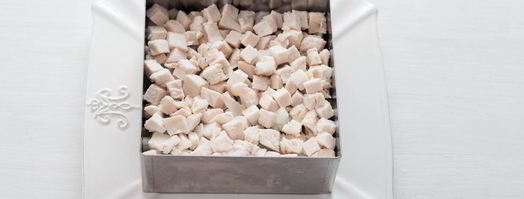 оливье с курицей. Шаг 7