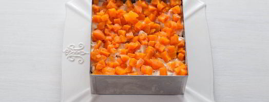 оливье с курицей. Шаг 8