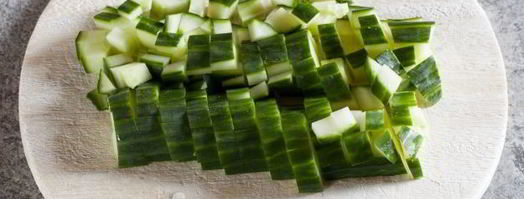 оливье с раковыми шейками. Шаг 7