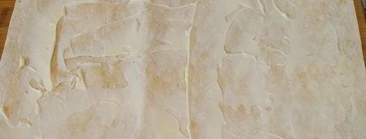 оливье с рыбой в рулете. Шаг 3