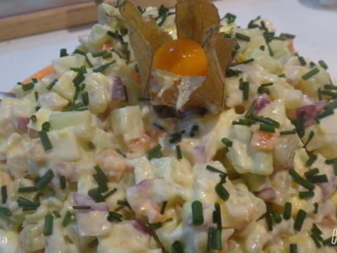 Рецепт оливье вкус детства