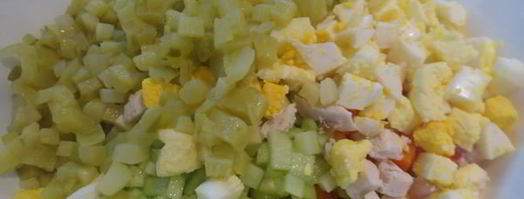 оливье вкус детства. Шаг 8