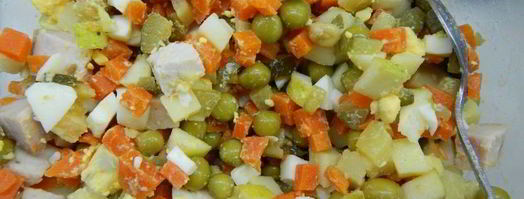 оливье. Шаг 3