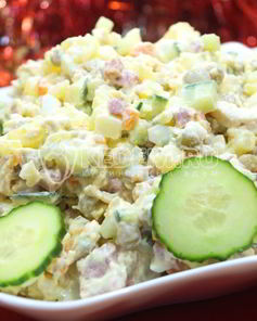 Салат Новогодний оливье