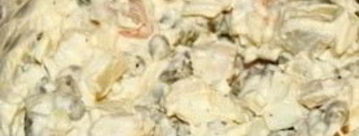 салат оливье с икрой. Шаг 8