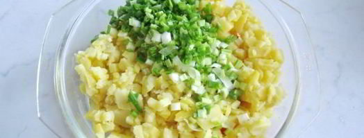 салат оливье с индейкой. Шаг 6