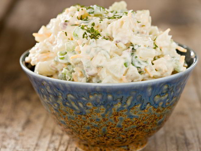 Рецепт салата оливье с курицей