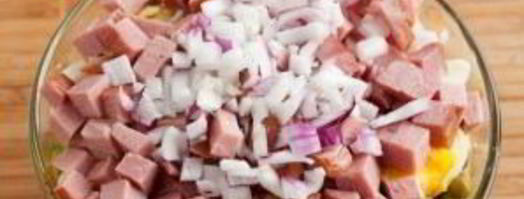 салат типа оливье. Шаг 7