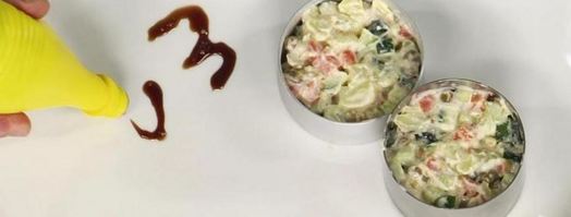 вегетарианский салат оливье. Шаг 5