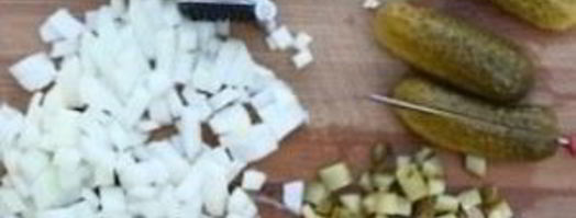 вкусный салат оливье. Шаг 3