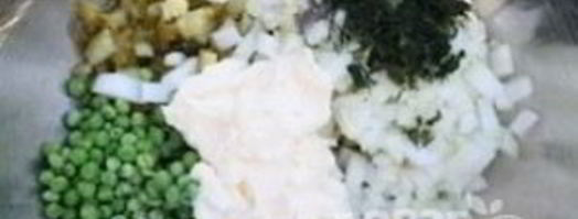 вкусный салат оливье. Шаг 7