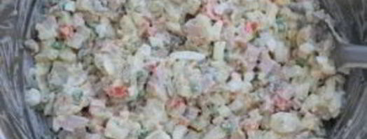 вкусный салат оливье. Шаг 8