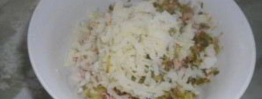 закуска оливье-рулет. Шаг 4