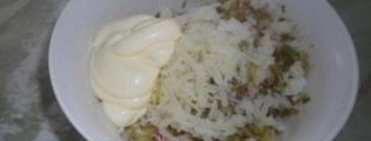 закуска оливье-рулет. Шаг 5