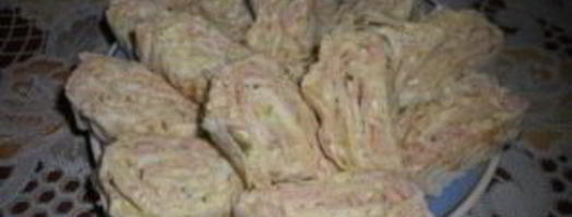 закуска оливье-рулет. Шаг 8