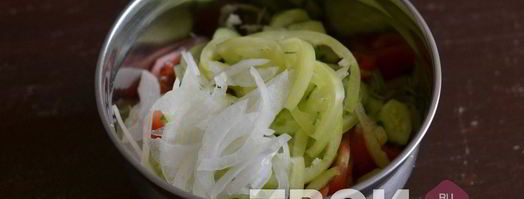 овощной салат. Шаг 5