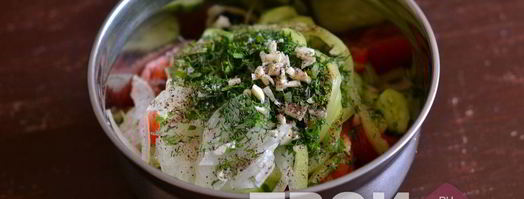 овощной салат. Шаг 7