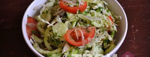 овощной салат. Шаг 8